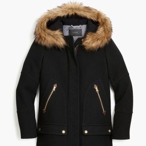 JCrew Chateau Parka in Italian Stadium Cloth Wool
